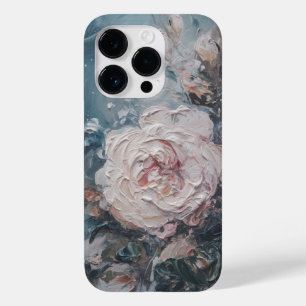 Elegante Rose der Feminine Floral Oil Painting Case-Mate iPhone 14 Pro Hülle