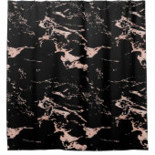 Elegante Rose Duschvorhang (Vorderseite)