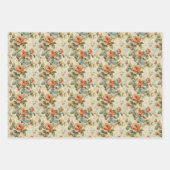 Elegante Rose-Entwürfe-Sammlung Geschenkpapier Set (Vorderseite)