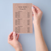 Elegante Rose Flyer (Handgriff)