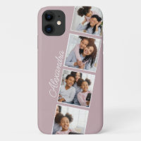 Elegante Rose Foto Collage Case-Mate iPhone Fall