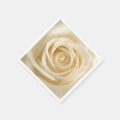 Elegante Rose Garden Serviette (Ecke)