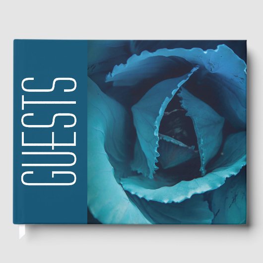 Elegante ROSE Gästebuch (Vorderseite)