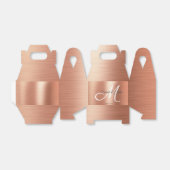 Elegante Rose Gastgeschenk Hochzeit Geschenkschachtel (Ungefaltet)