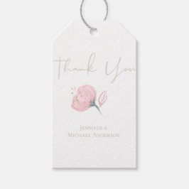 Elegante Rose Geschenkanhänger