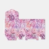 Elegante Rose Geschenkschachtel (Ungefaltet)