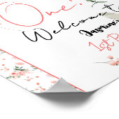 Elegante Rose Girl del Malcantone Poster (Ecke)