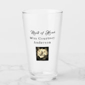 Elegante Rose Glascup Glas (Vorderseite)