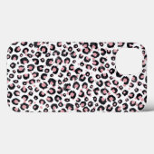 Elegante Rose Gold Black Leopard Muster Case-Mate iPhone Hülle (Rückseite (Horizontal))