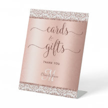 Elegante Rose Gold Calligraphy Wedding Cards Gesch
