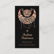 Elegante Rose Gold Crescent Moon