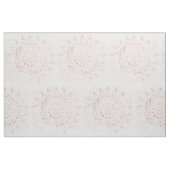 Elegante Rose Gold Dots Mandala Stoff (Fat Quarter (45,7 x 55,9 cm))