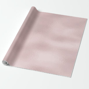 Elegante Rose Gold Glas Texture Design Geschenkpapier