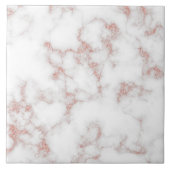 Elegante Rose Gold Glitzer Keramik Tile Fliese (Vorderseite)