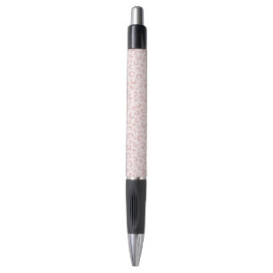 Elegante Rose Gold Glitzer Leopard Tierwerbung Kugelschreiber