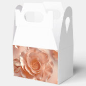 Elegante Rose Gold Glitzer Paper Bevorzugung Box Geschenkschachtel (Offen)