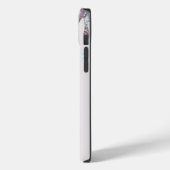 Elegante Rose Gold Glitzer Tropfen Case-Mate iPhone Hülle (Rückseite / Links)