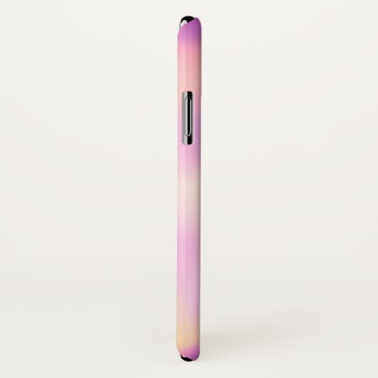 Elegante Rose Gold Glitzer Tropfen Holographisch Case-Mate iPhone Hülle (Hinten/Rechts)