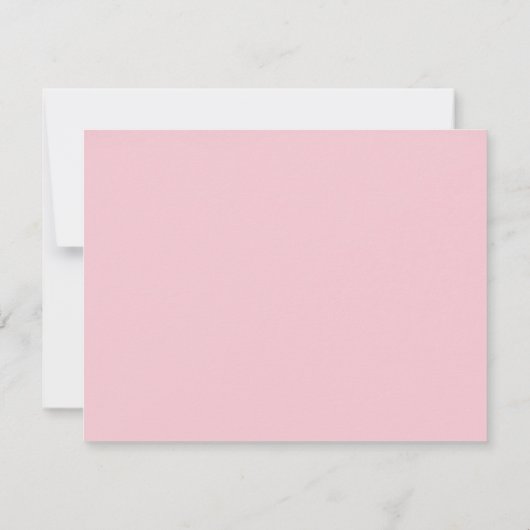 Elegante Rose Gold Handschrift Name Vorlage (Rückseite)