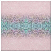 Elegante Rose Gold Iridescent Glitzer Leopard Prin Stoff (Muster)