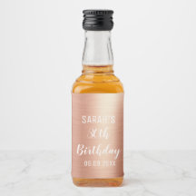 Elegante Rose Gold jedes 30. Geburtstags Party