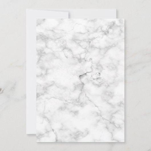 Elegante Rose Gold Kupfer Palmen Tree Marmorhochze Einladung (Rückseite)