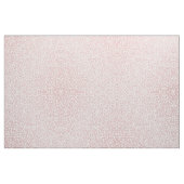 Elegante Rose Gold Leopard Print White Pattern Stoff (Yard (91,4 cm))