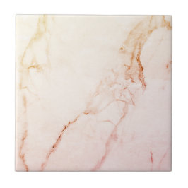 Elegante Rose Gold Marble Tile anpassen Fliese