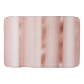 Elegante Rose Gold Metallic Badematte (Vorderseite)