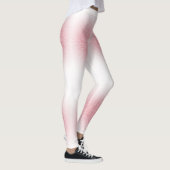 Elegante Rose Gold Moderne Vorlage Trendy Leggings (Rechts)