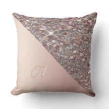 Elegante Rose Gold Monogram