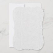 Elegante Rose Gold Palm Blätter Einladung Hochzeit (Rückseite)