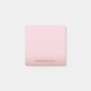 Elegante Rose Gold Template Moderner Hintergrund Post-it Klebezettel