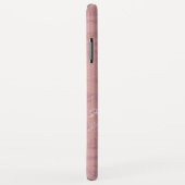 Elegante Rose Goldene Foil Zebra Case-Mate iPhone Hülle (Hinten/Rechts)