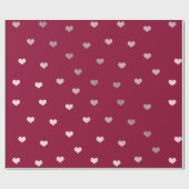 Elegante Rose Goldmedaille Geschenkpapier (Flach)