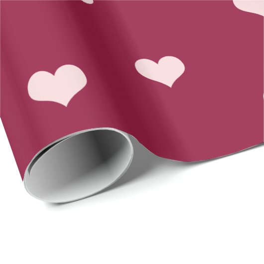 Elegante Rose Goldmedaille Geschenkpapier (Rolleneckpunkt)