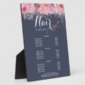 Elegante Rose Goldschere Fotoplatte (Seite)