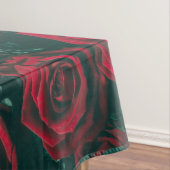 Elegante Rose im Blumenwerk| Tablettenfilm Tischdecke (Beispiel)