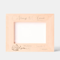 Elegante Rose immer und für immer Mittelhochzeit
