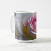 Elegante Rose Kaffeetasse (Vorderseite Links)