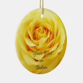 Elegante Rose Keramik Ornament (Rechts)