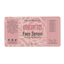 Elegante Rose Korallenrosa Face Fair Oil Serum Lab