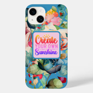 Elegante Rose kreieren Sie Ihr eigenes Sonnenschei Case-Mate iPhone 14 Hülle
