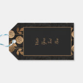 Elegante Rose Locarno Geschenkanhänger (Rückseite Horizontal)