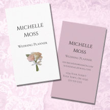 Elegante Rose Moderner Blumenplaner