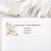 Elegante Rose Monogram White (Insitu)