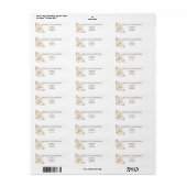 Elegante Rose Monogram White (Vorne)