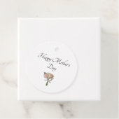 Elegante Rose Muttertag Party Brunch Geschenkanhänger (Beispiel)