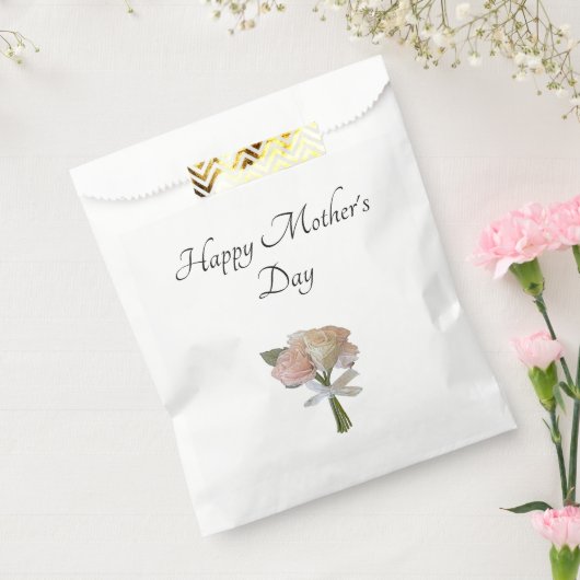 Elegante Rose Muttertag Party Brunch Geschenktütchen (Versiegelt)