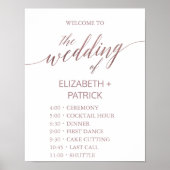 Elegante Rose Poster (Vorne)